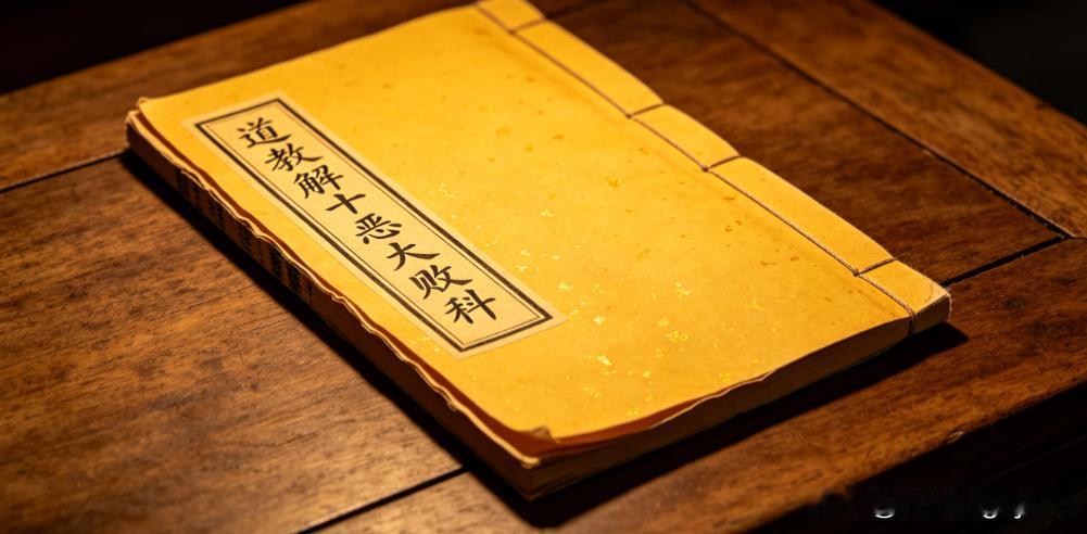 《道教解十恶大败科》页数: 23双页46页  古籍屋