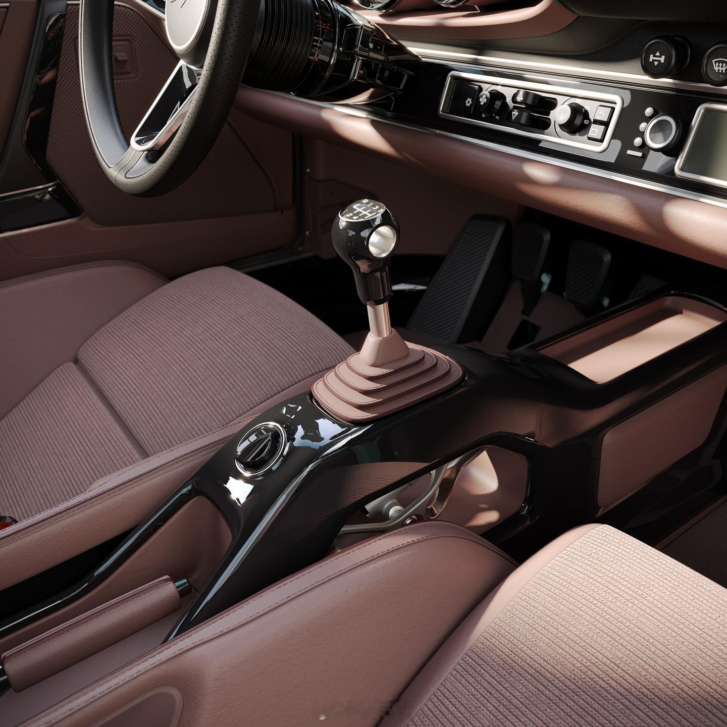 手动挡679：保时捷911 Carrera Coupe，Touring版，Sin
