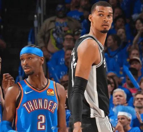 NBA季后赛 西决G2正在进行！马刺VS雷霆高清📺：网页链接雷霆vs马刺马刺v