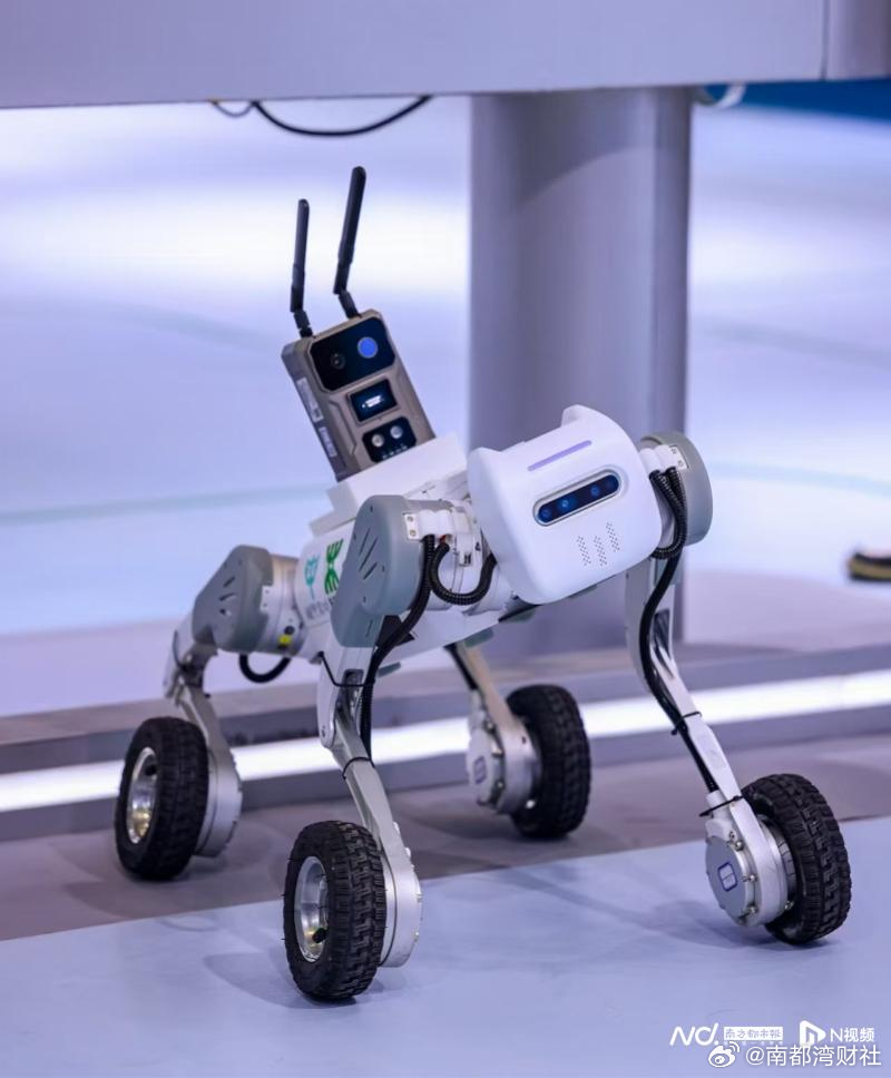 【从高交会展品到“智能巡检员”，机器狗已在深圳地铁“上岗”】高交会被誉为“中国科