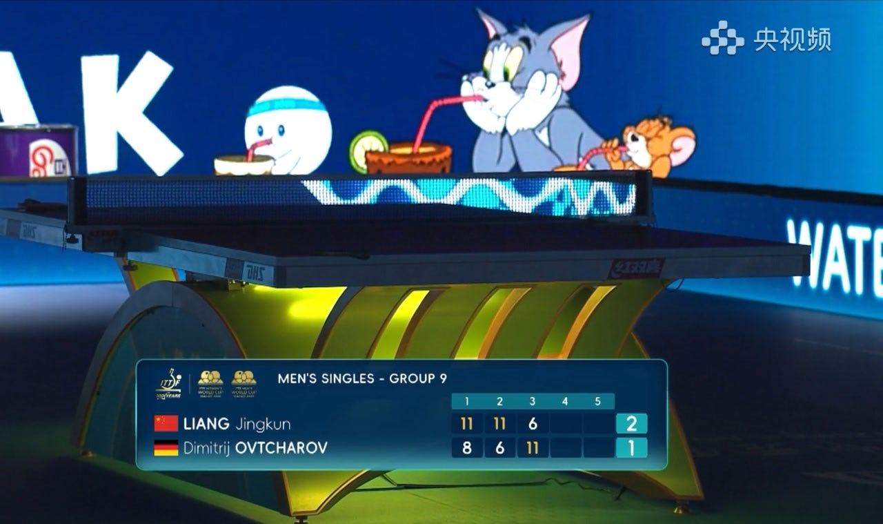 真进入理论上的3-1 3-2时间刘志强say下局就是决胜局 马龙打奥恰都是打节奏