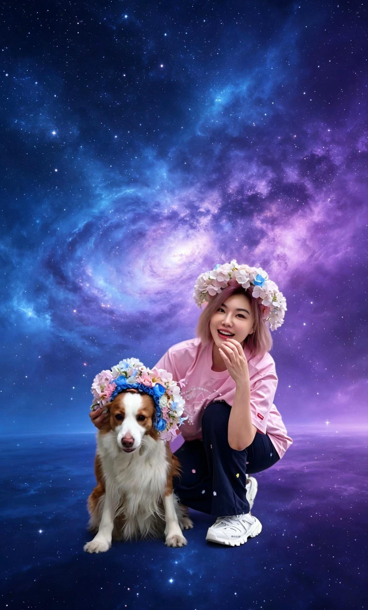 00后太抽象了哈哈哈闺女这张照片我说拍废了，人家俩人都喜欢，儿子还当了屏保[笑c