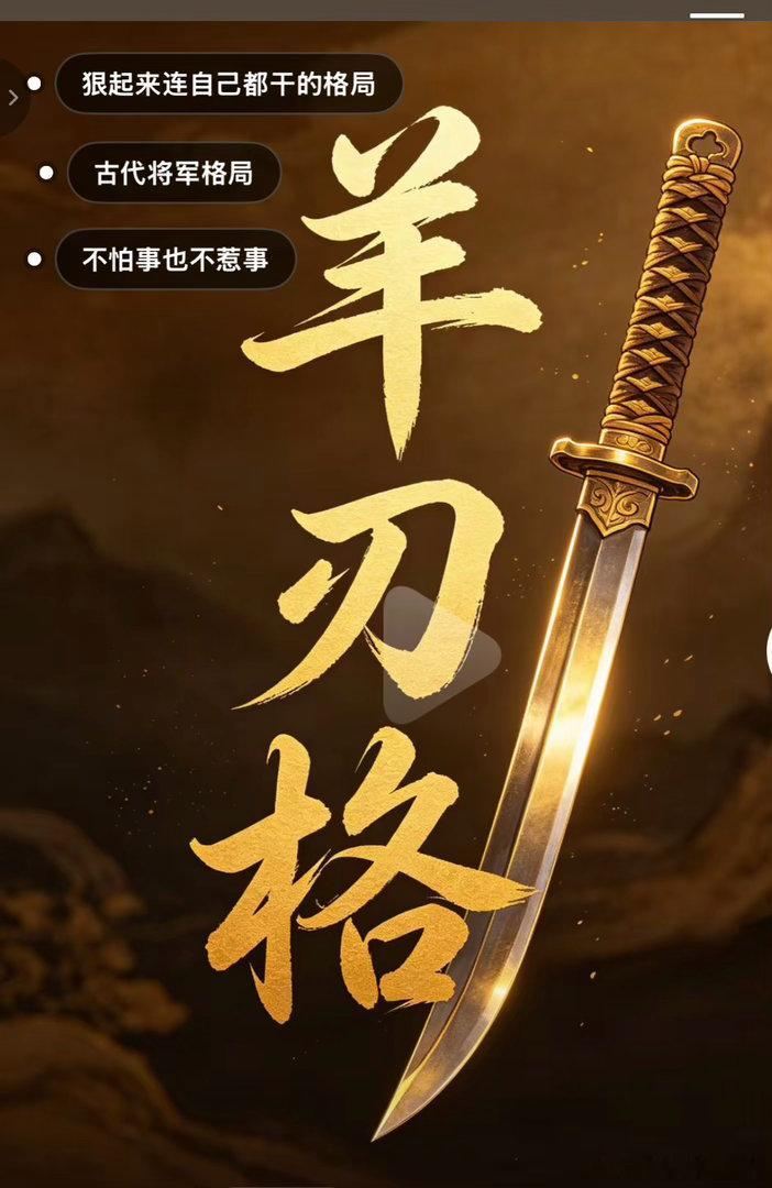 【羊刃格】狠起来连自己都干的格局古代将军格局不怕事也不惹事 