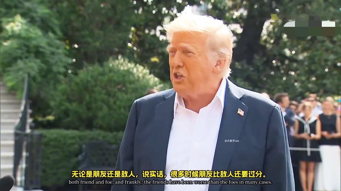 刚刚，特朗普在动身前往德州视察洪灾之时谈到了关税问题，真的是让人惊喜不已！
他声