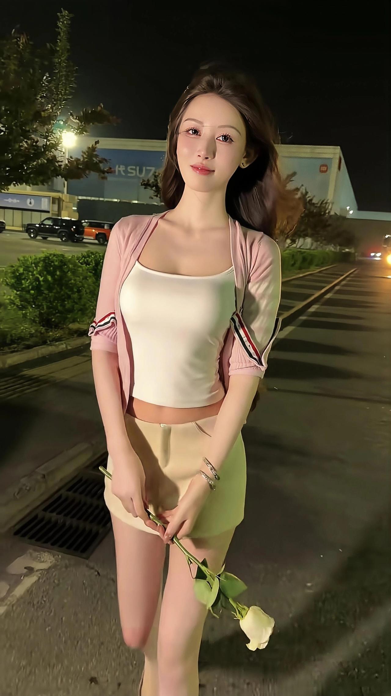 @敏敏💫 @小敏～ 
御姐 大长腿 美女 极品身材