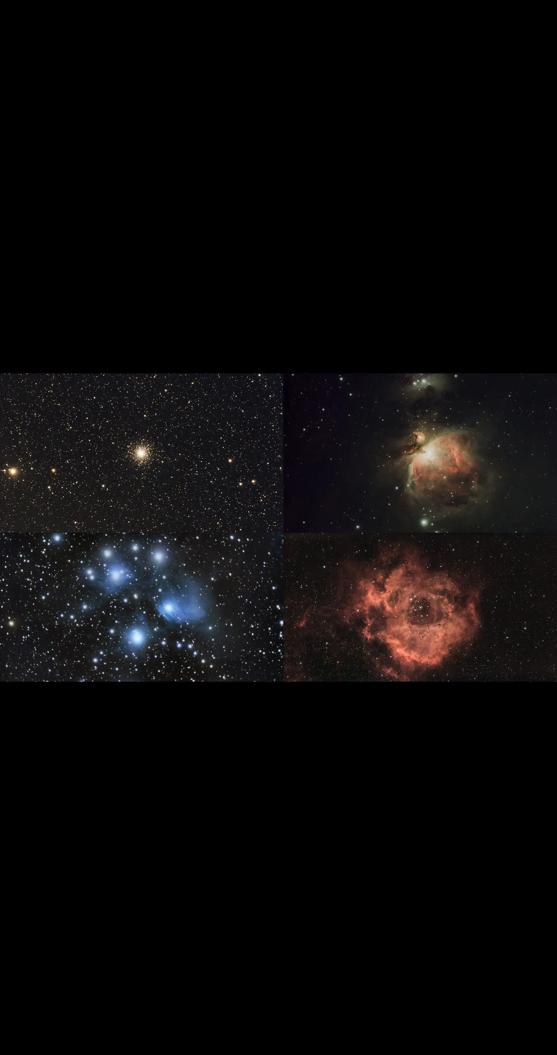 深空小白在上海郊区能拍到什么样的星空 P2 NGC 2237 P3 M...