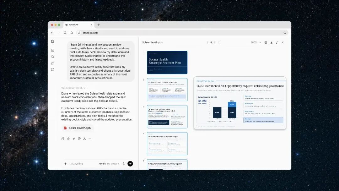 ChatGPT正在从“工具”变成“员工”。OpenAI 一口气发布 ChatGP
