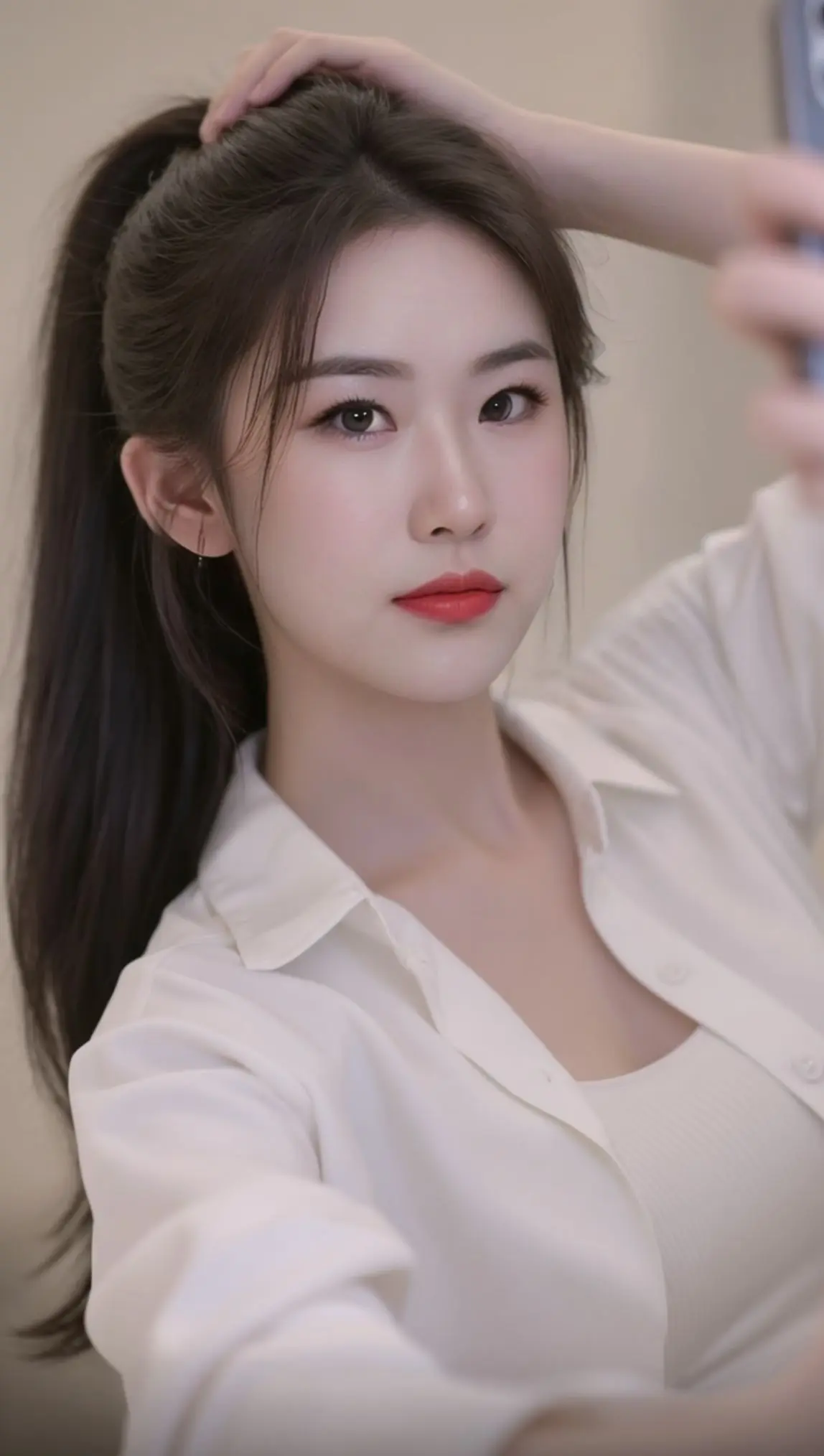 AI清透感自拍 ai创作