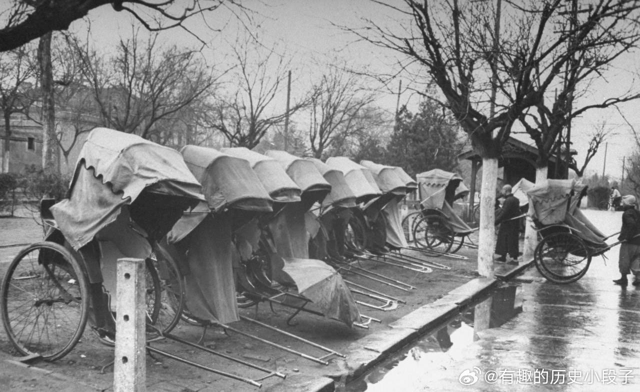 老照片  上世纪四十年代北京老照片 