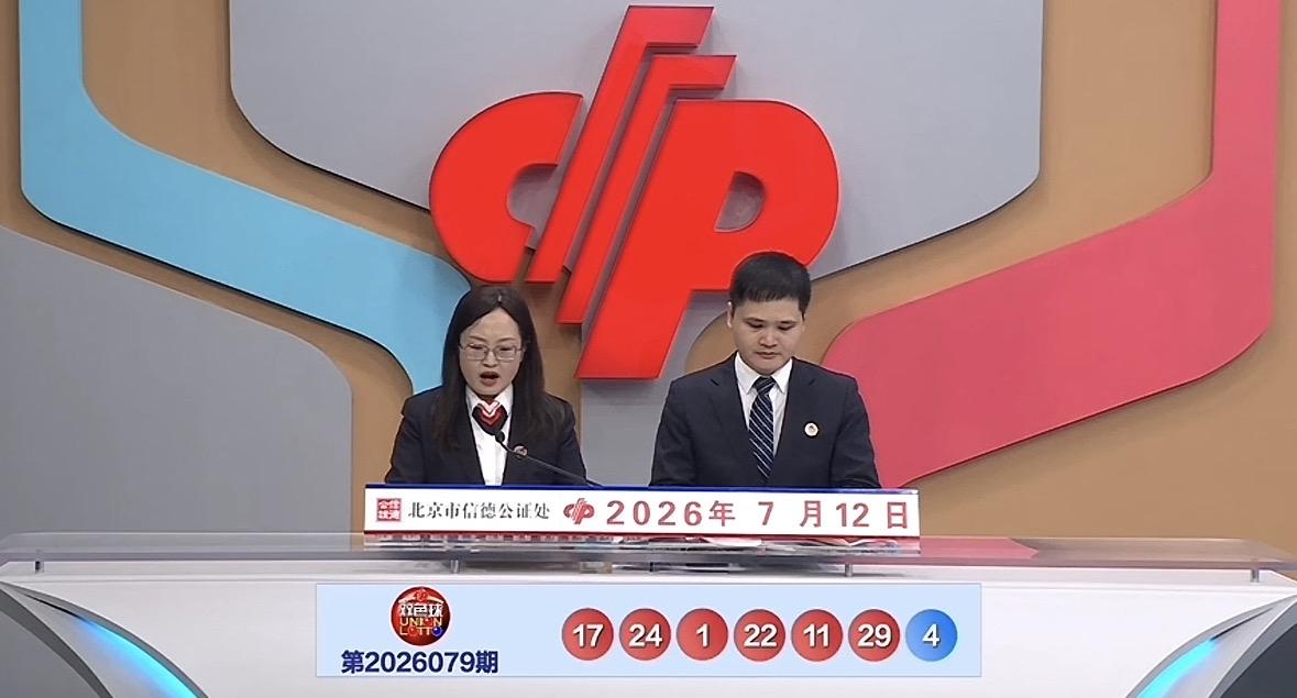 双色球26079期开奖号码新鲜出炉，红球01、11、17、22、24、29，蓝球