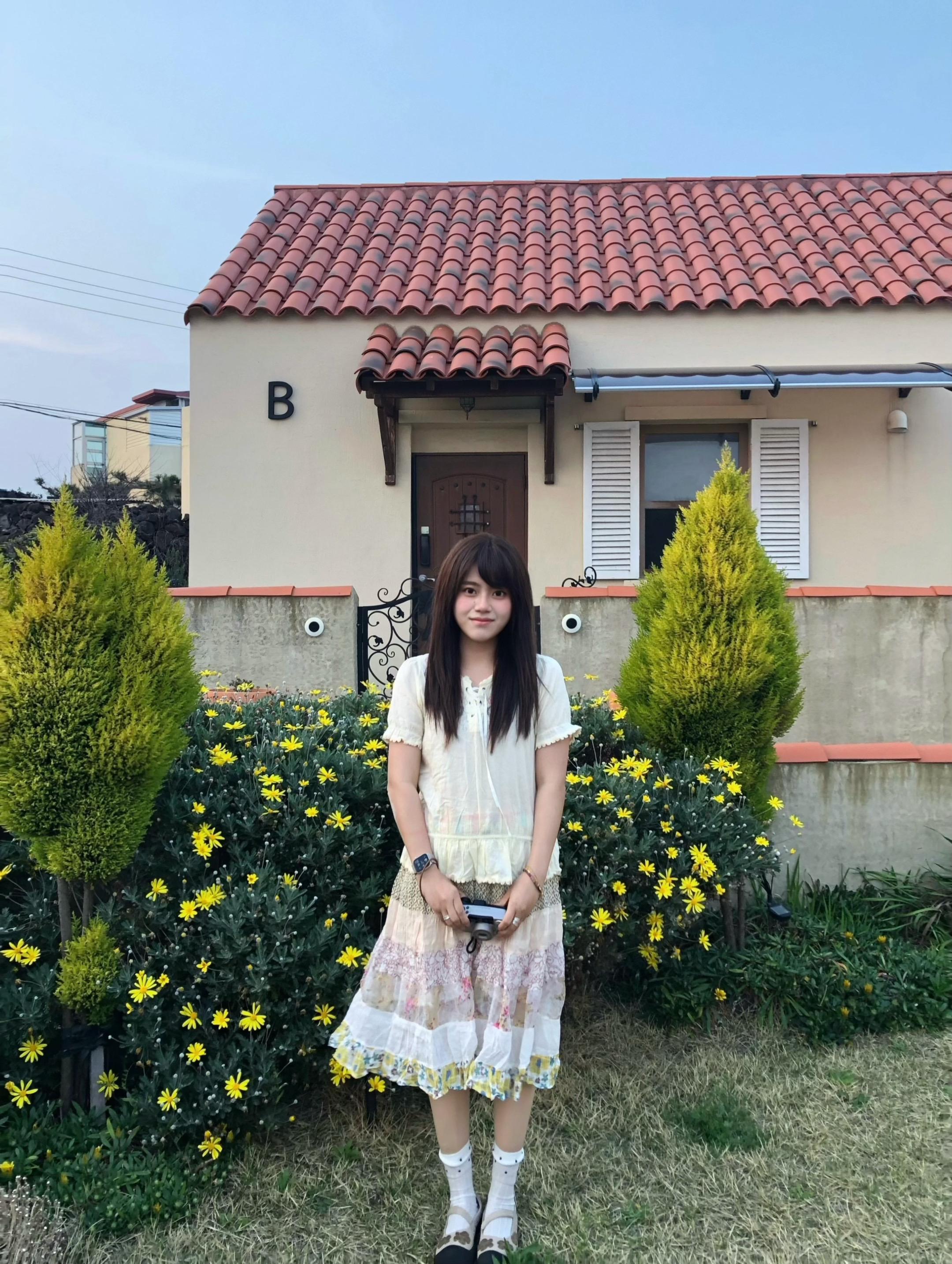 阳光明媚 我也明媚。