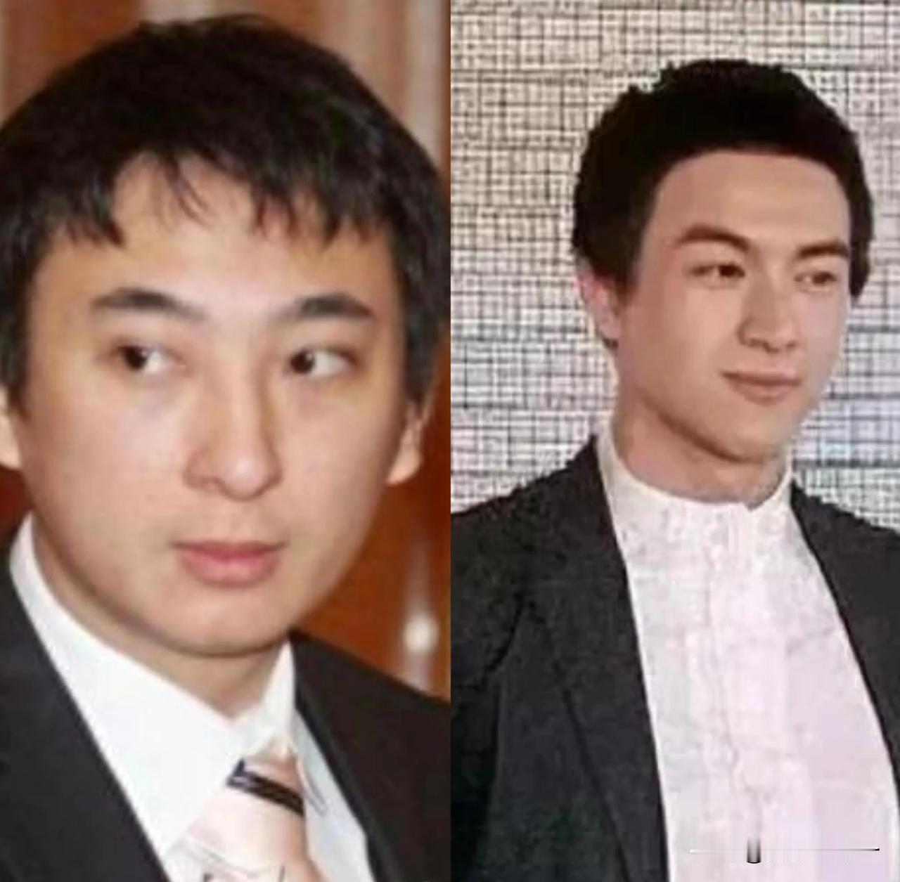 该怎么说林更新和王思聪长得还真挺像的，按照林更新那“万达少奶奶”的名号来说，这是