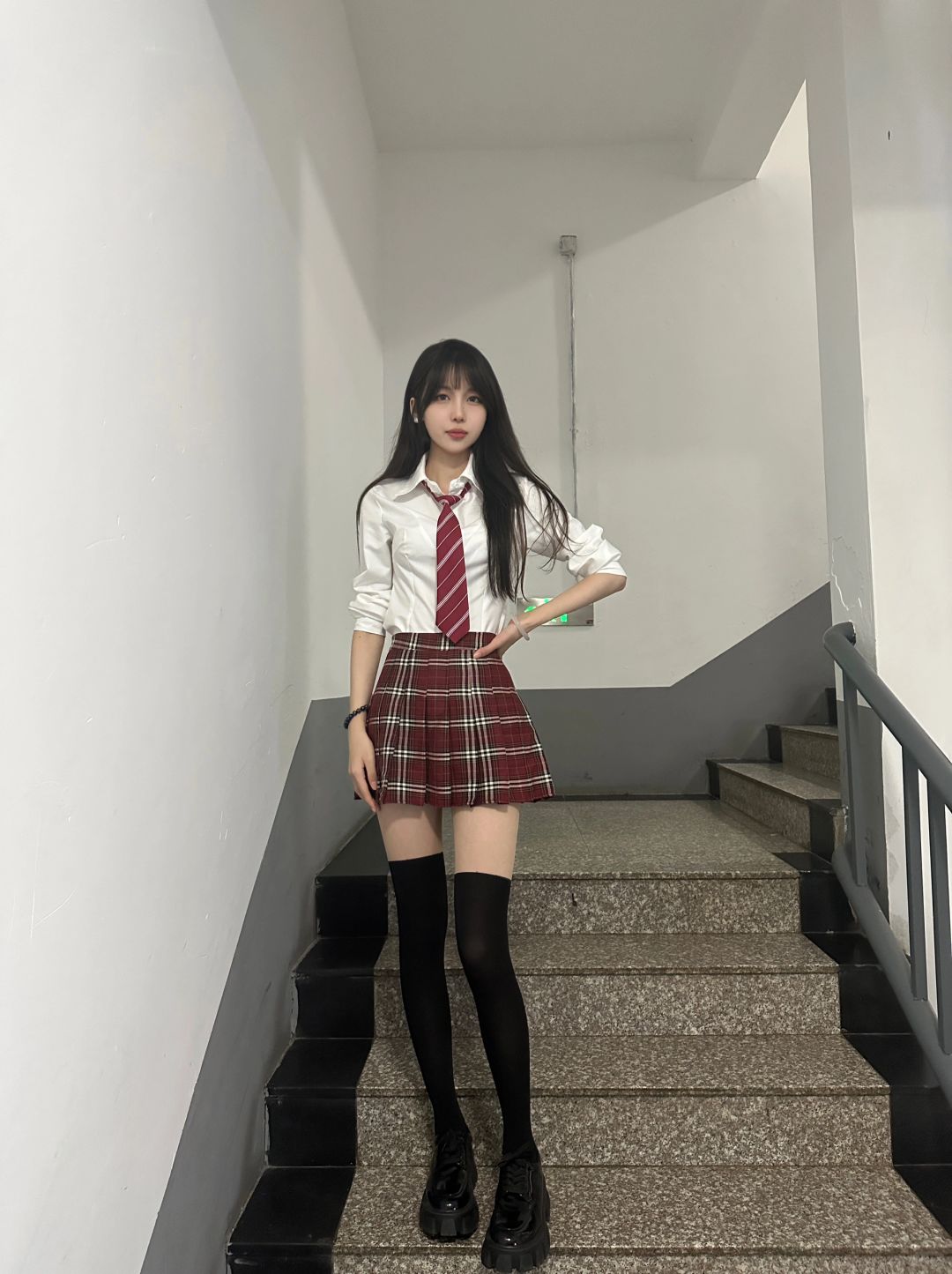 175｜100女大学生穿搭