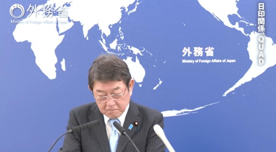 日本外相最近在回答记者关于台湾问题的时候，又把那句熟悉的话扔了出来，说日本政府对