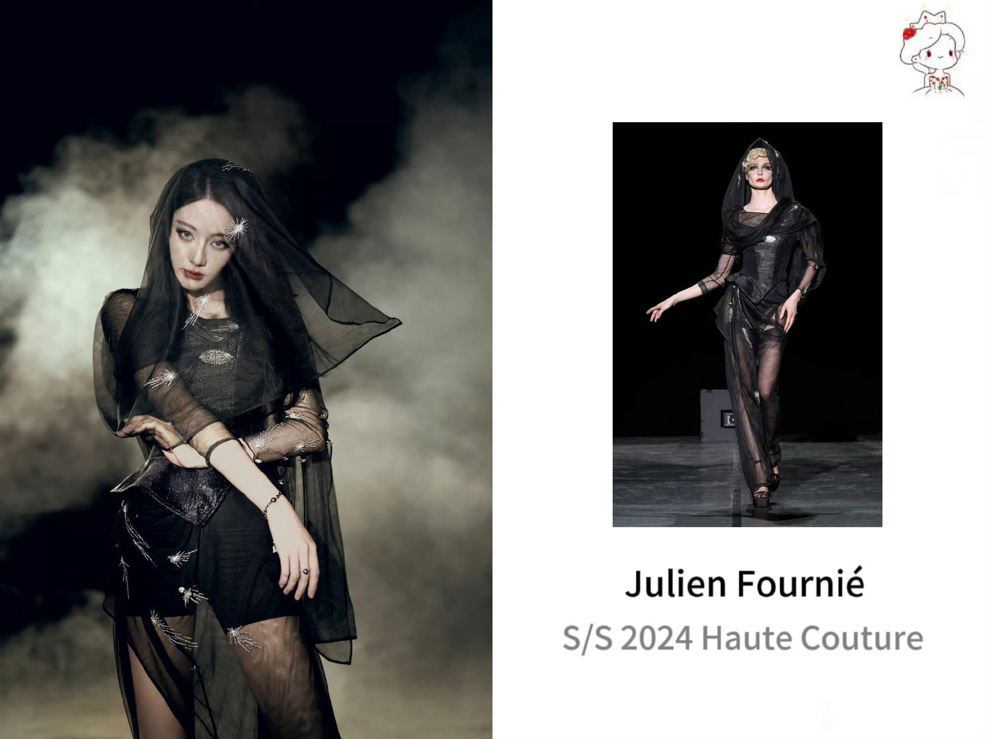 Julien Fournié在国内曝光非常少 顶级女星迪丽热巴早在2023年就上