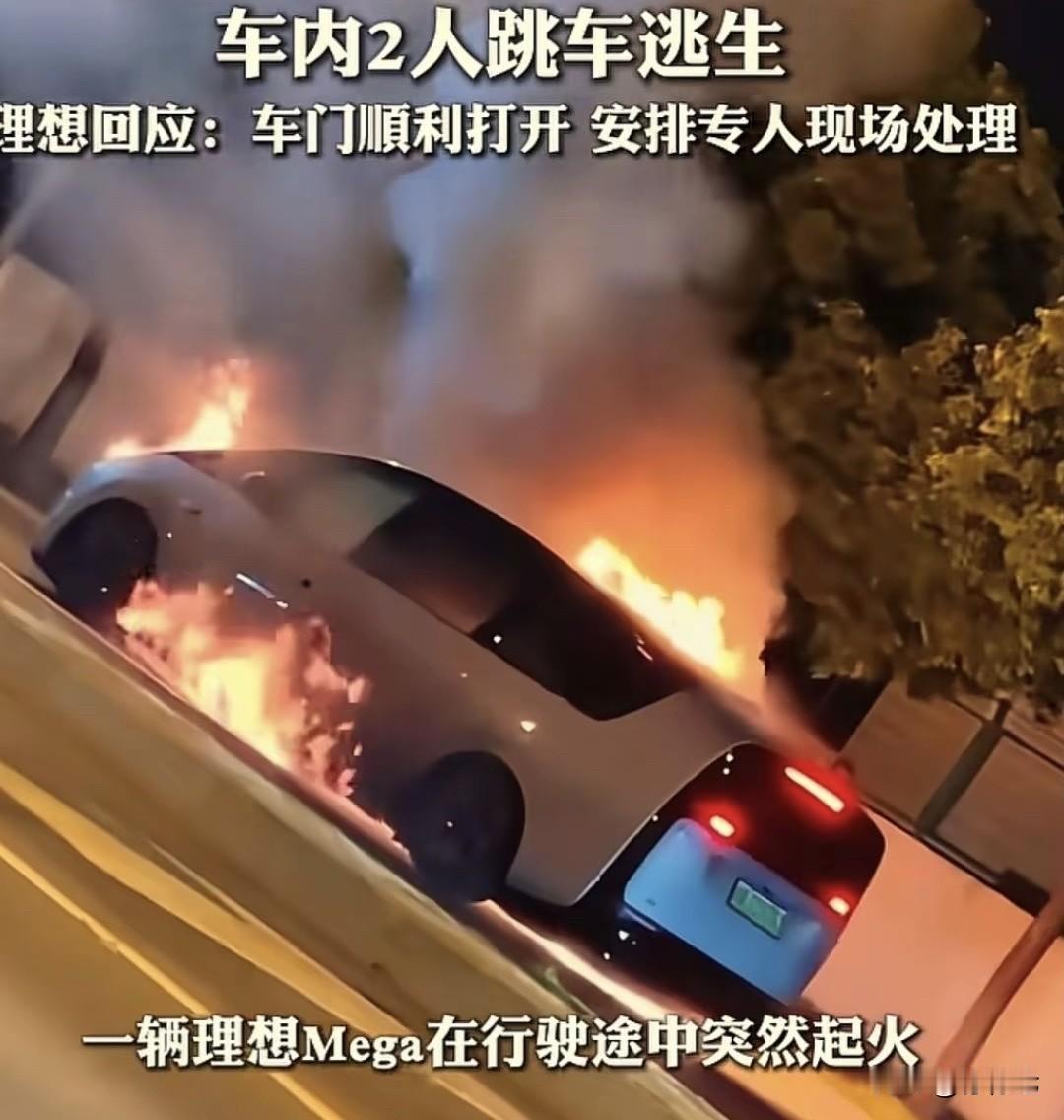 反转再反转‼️上海理某想MEGA自燃车主发律师函硬刚，车门能否打开成罗生门
上海