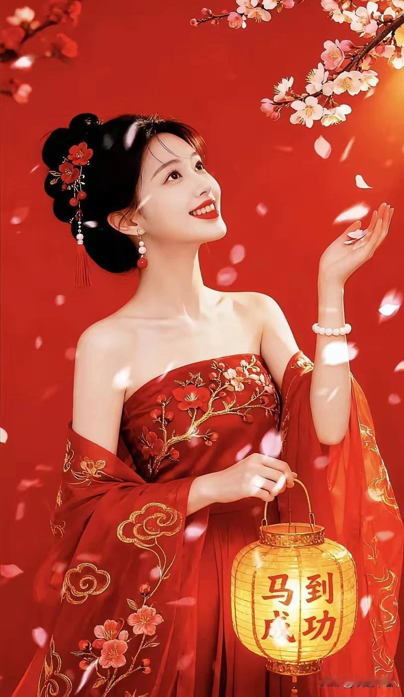 上联：迎喜迎春迎富贵
下联:    接福接寿接平安