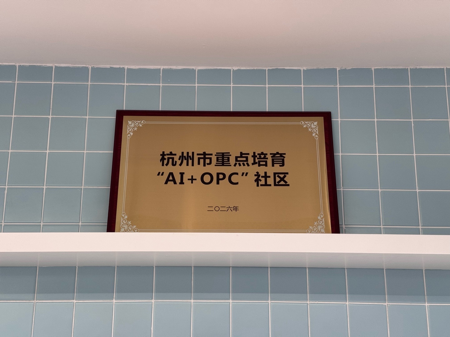 原来我在杭州市重点培育“AI+OPC”社区。 
