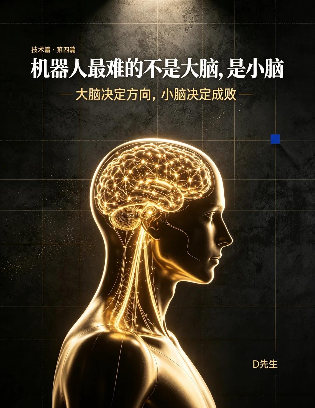 🔥机器人最难的不是大脑，是小脑
具身智能很热，但真做过产品的人都知道一句话👇