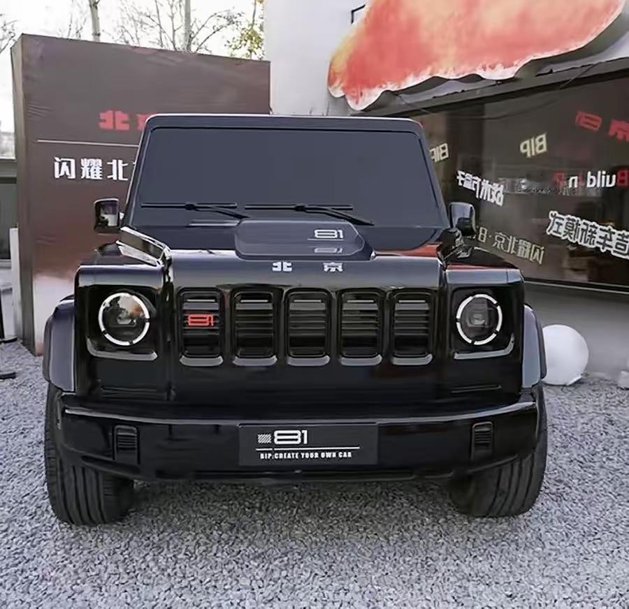 越野圈炸了！北京越野BJ81实车图全网刷屏，这款基于用户共创的"国产大G"直击玩