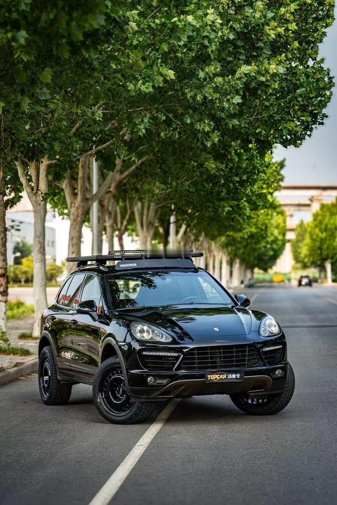 保时捷卡宴 东洋OPA3G轮胎Rotiform STL轮毂越野风​ ​​​