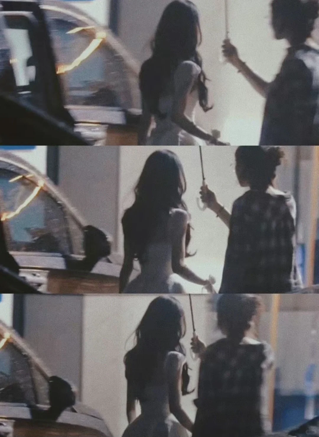 这背影妥妥的小说女主，好美