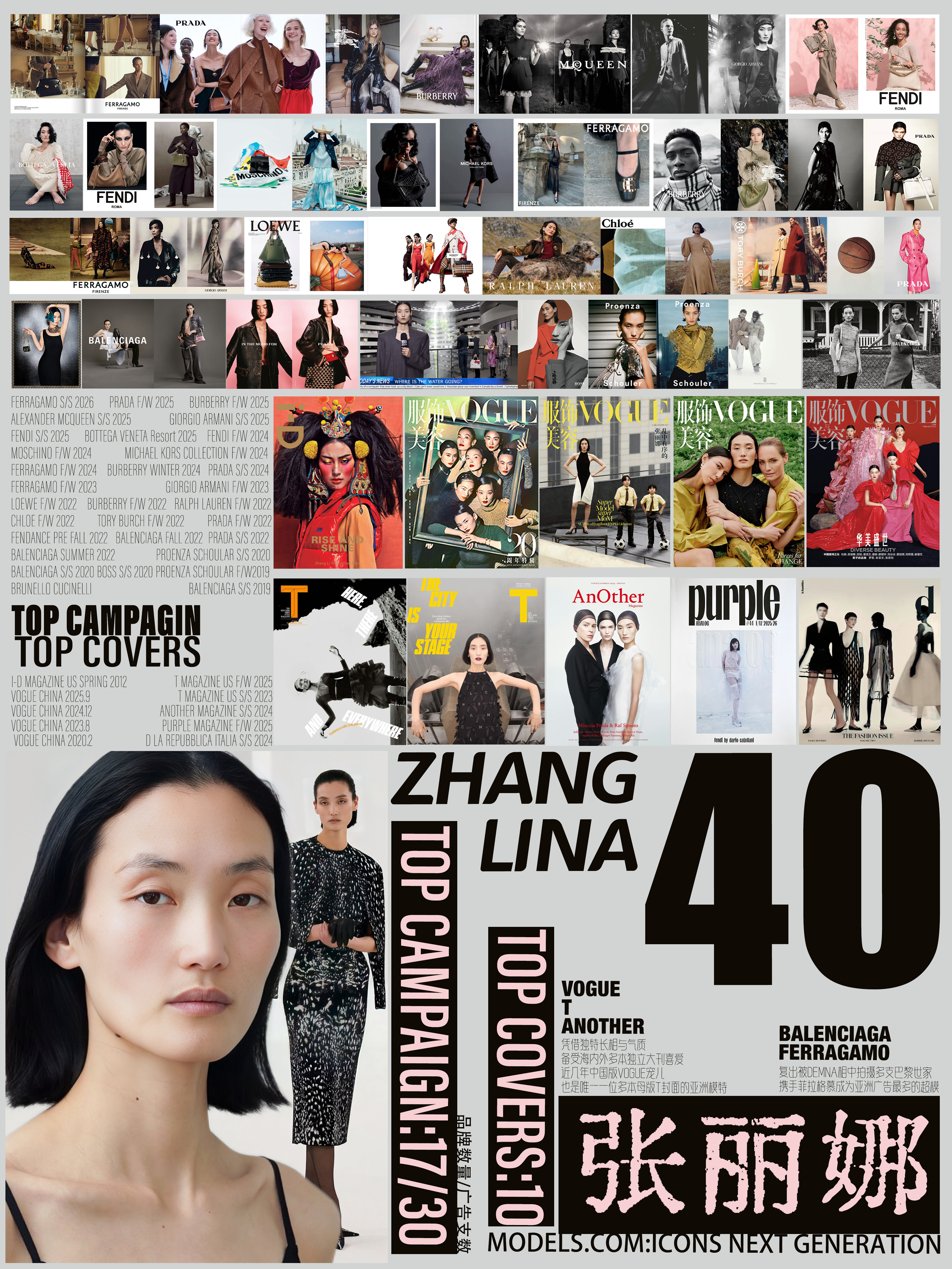 亚洲超模HF大盘点以2000年划为标准，10支为底线，一共盘点了27位真正意义上