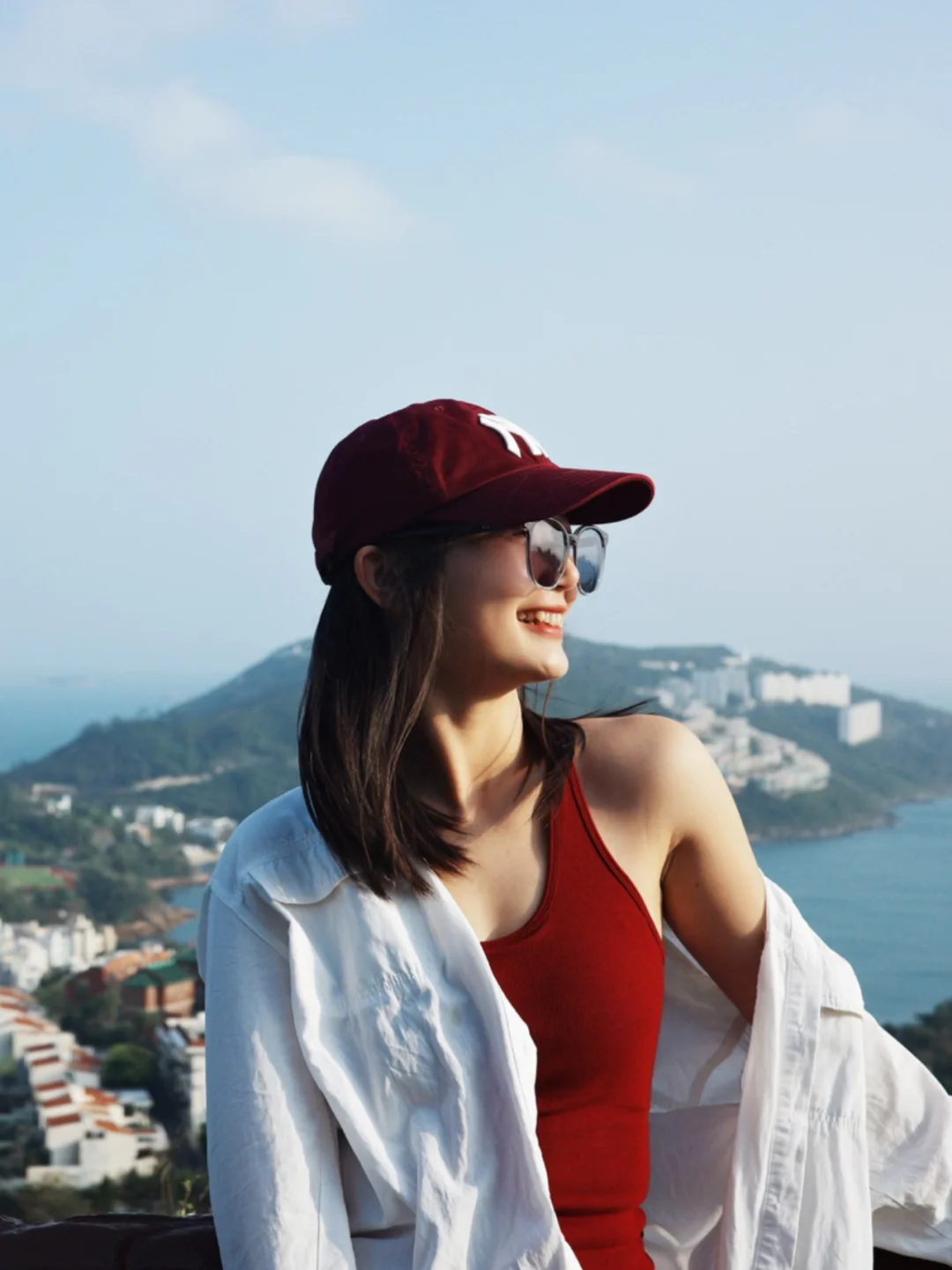 香港徒步小白必冲✨15min俯瞰赤柱半岛🌊