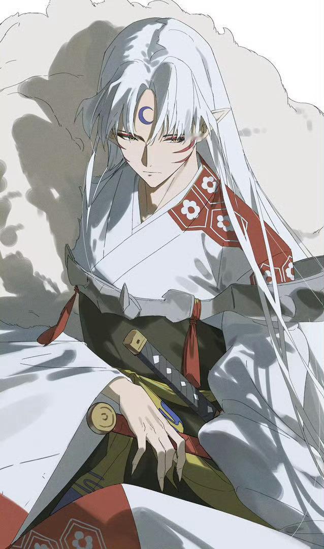 杀生丸 无比美貌的杀生丸大人.绘：nanata0418 