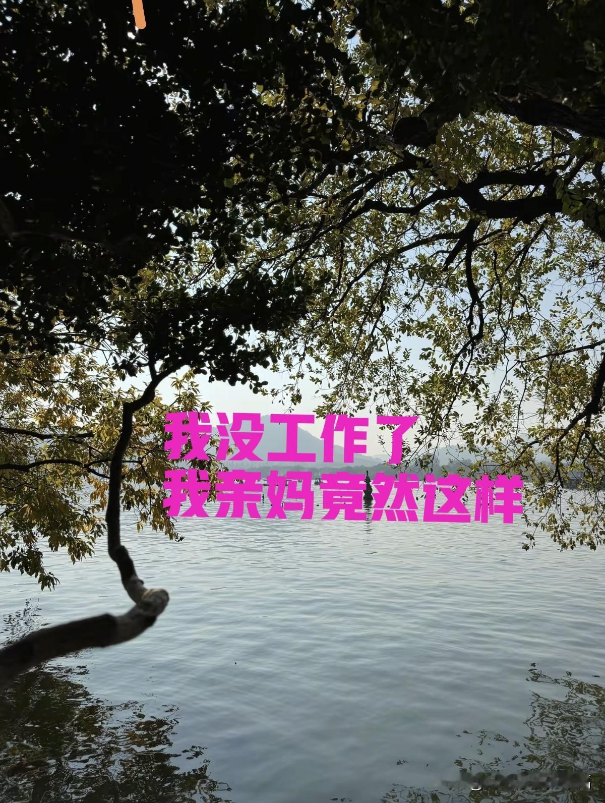 我把工作辞了，我妈很生气，她觉得我不工作，不挣钱，以后给她钱就不方便了。

我没