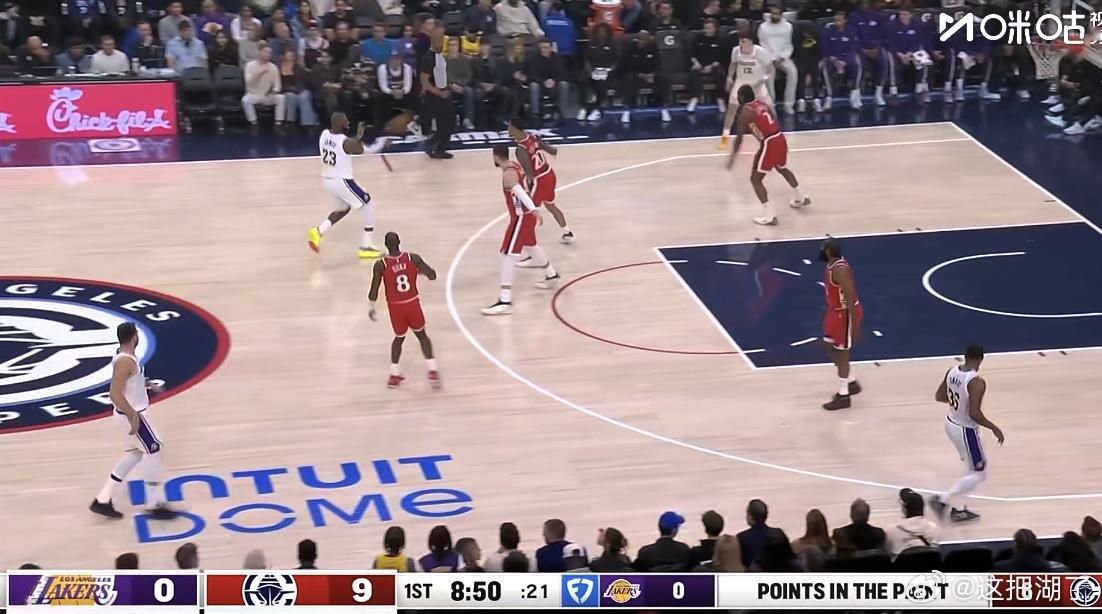 开场湖人这筐是咋了啊？7中0太铁了......   八村垒缺战洛城德比全网热点共