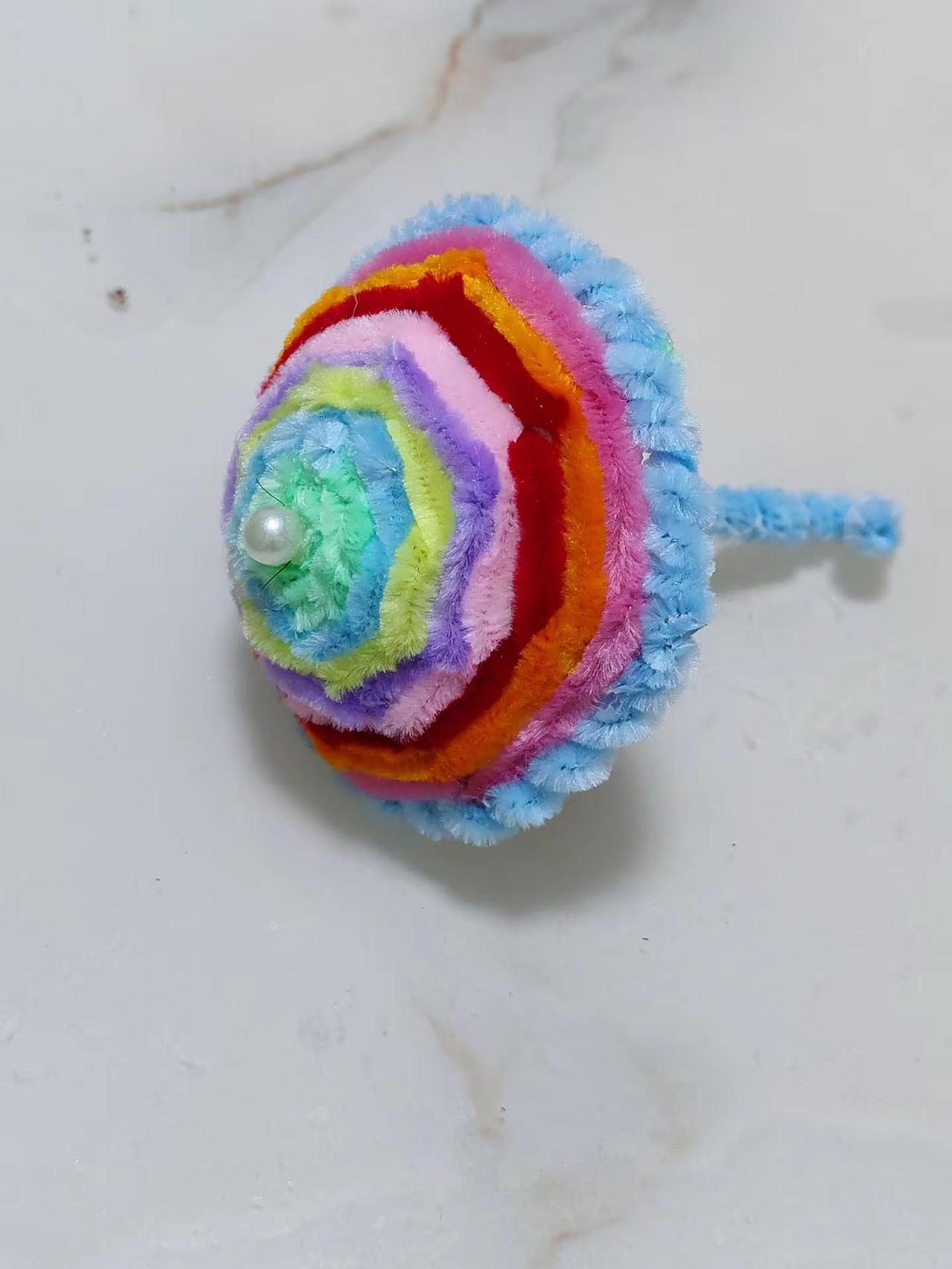 扭扭棒雨伞制作