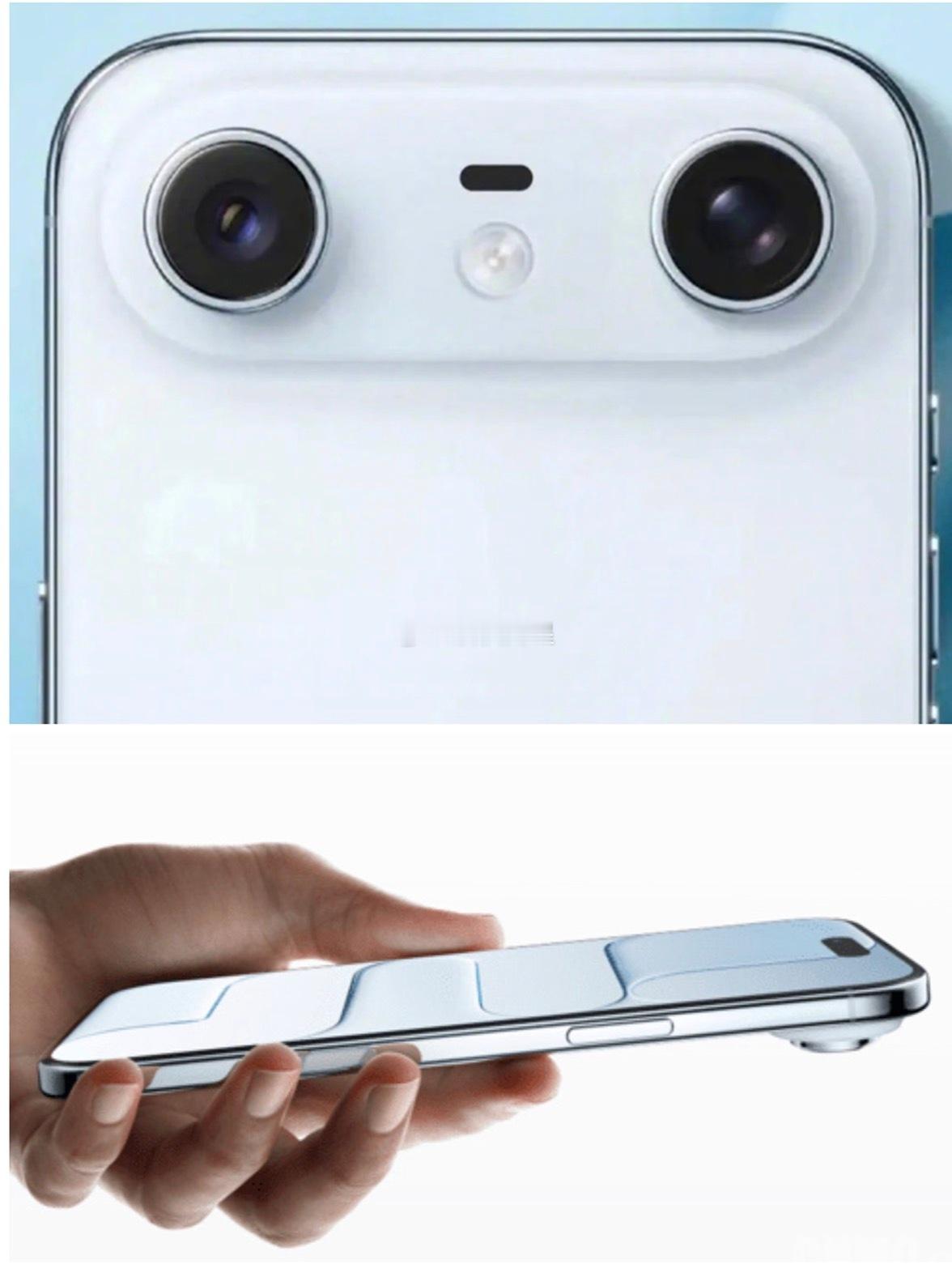 iPhoneAir2再爆料 7月爆料还说是俩摄像头挨着，8月就变左右分居了，中间
