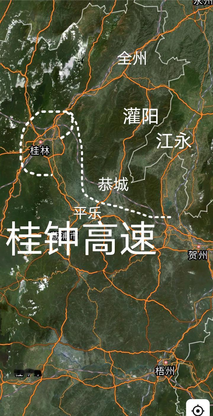 新进展，桂林至贺州钟山的桂钟高速全长5.6公里的大观亭隧道和全长约1.5公里的横