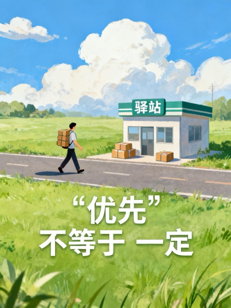 最近快递App上个个都写着“优先送货上门”，我便天真地以为，从此与驿站是路人。