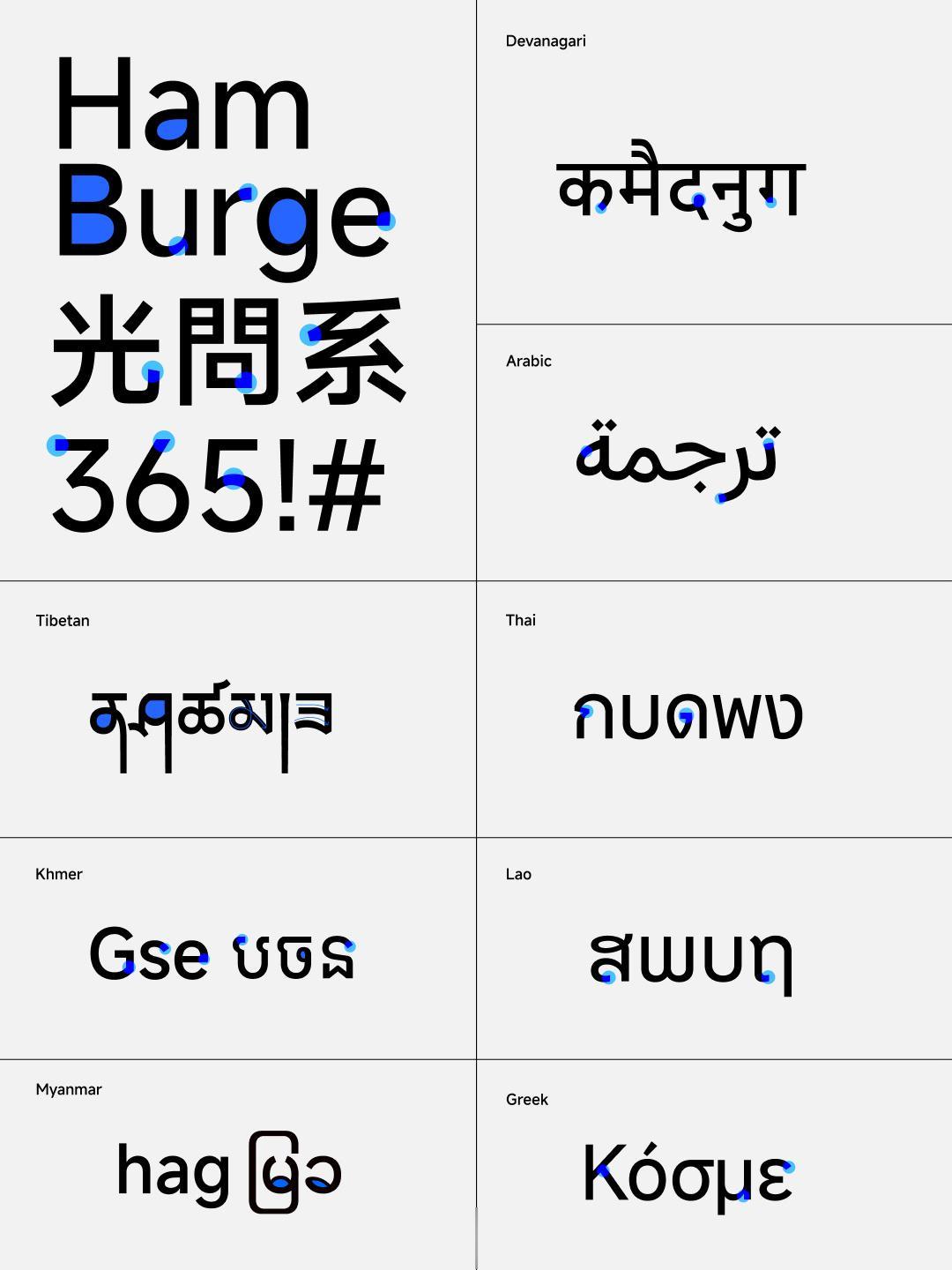 小米还为澎湃OS推出了全新的 MiSans Global 字体，拥有超大生僻字字