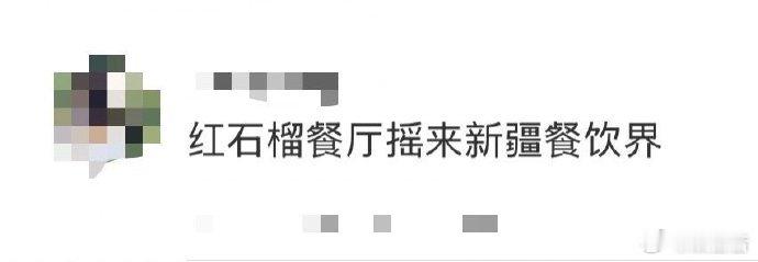 红石榴餐厅摇来新疆餐饮界家人们谁懂啊！追《红石榴餐厅》的时候就被新疆美食勾得魂不