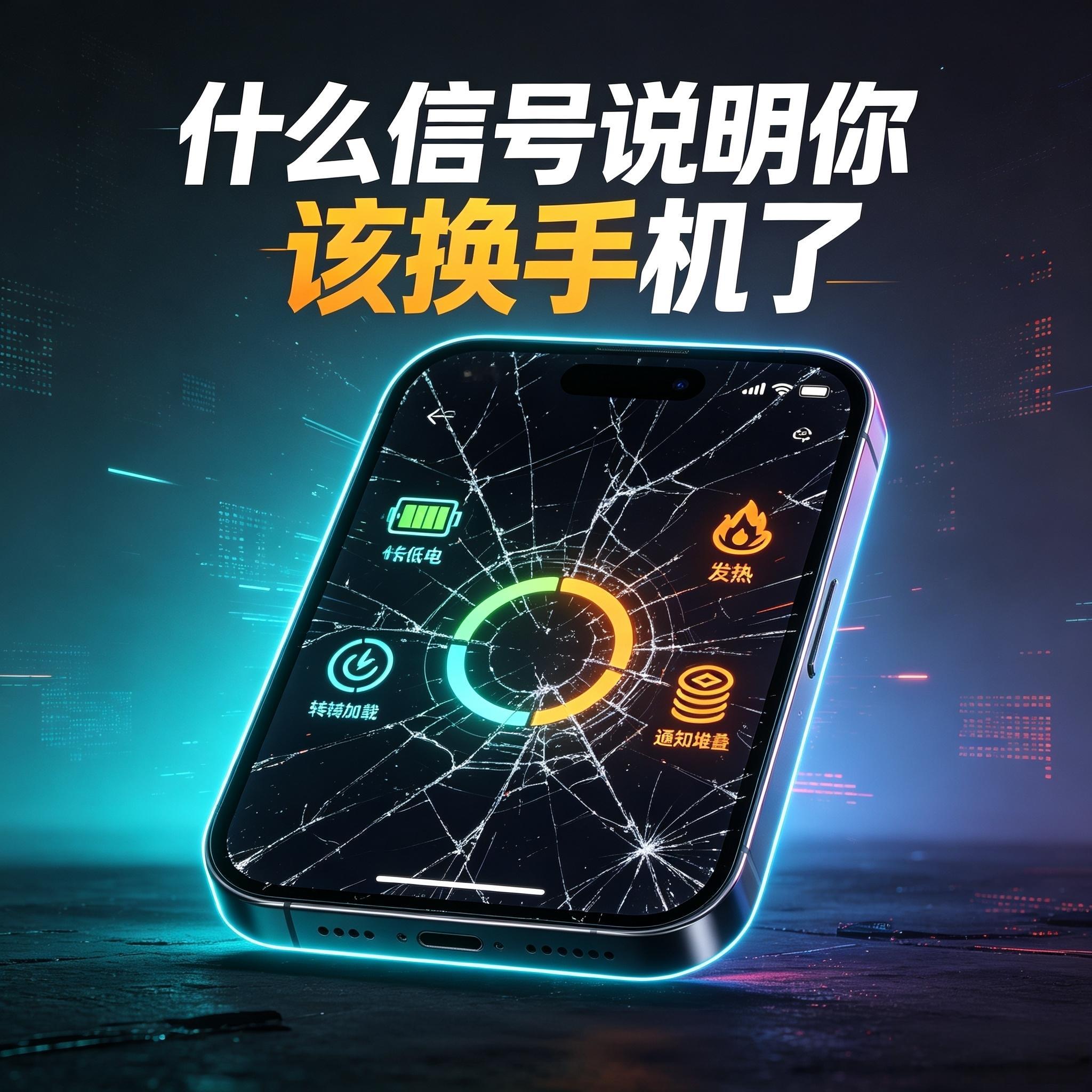 什么信号说明你该换手机了 换手机，本质上是在为“效率”和“体验”买单！还有就是当