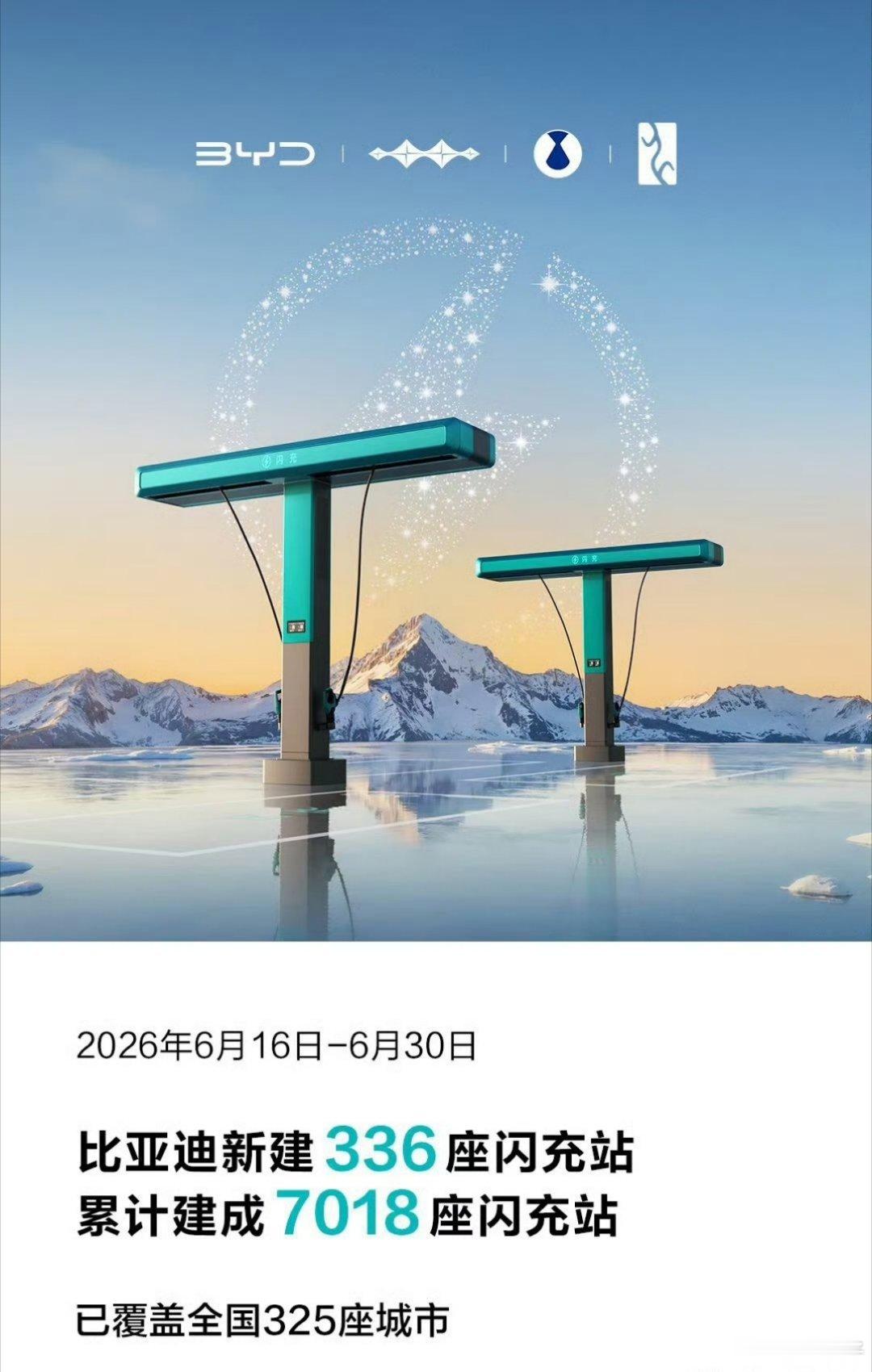 从三月份发布闪充，也才3个多月，已经7018座闪充站了，年底2万座的目标，只多不
