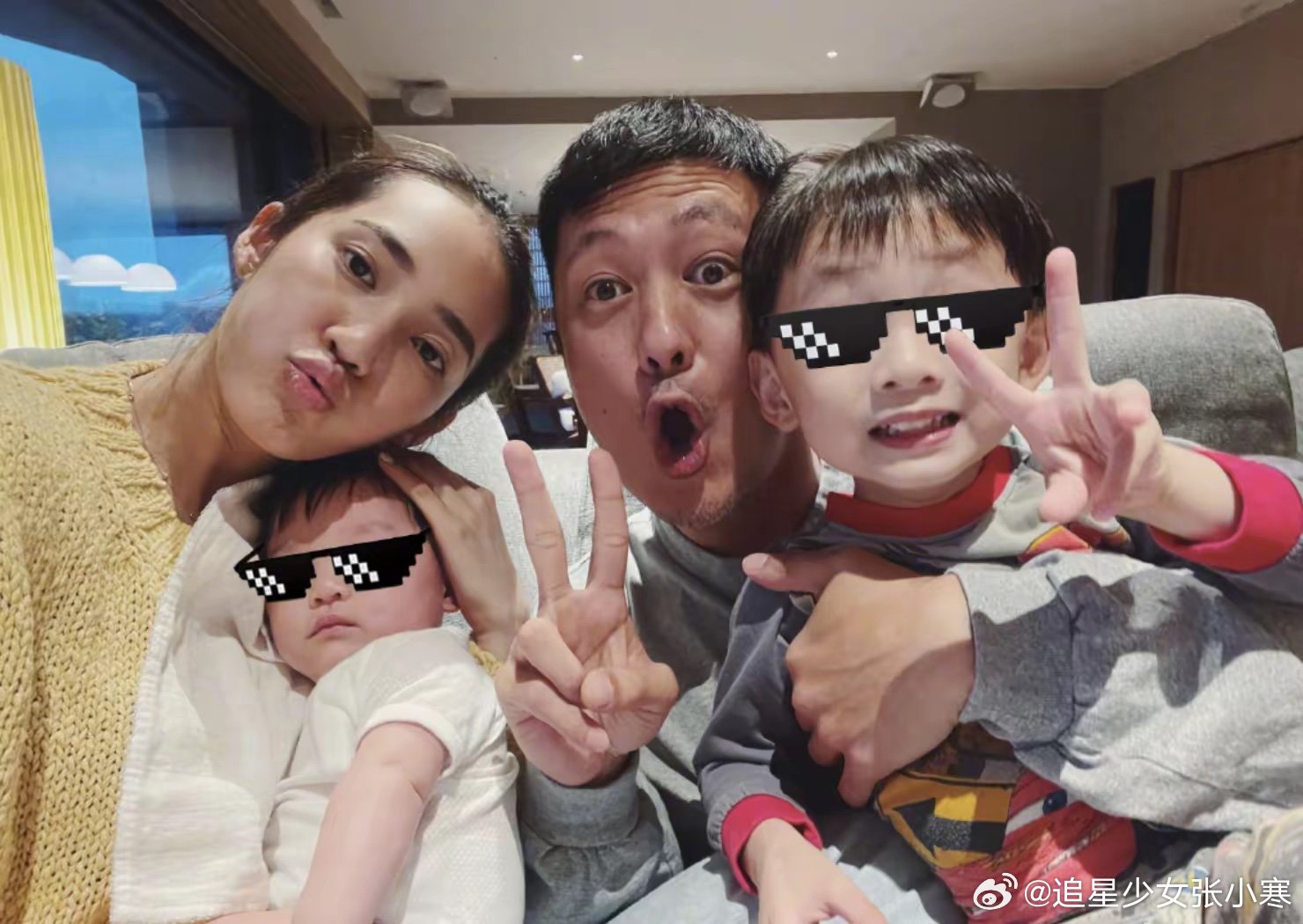 余文乐王棠云婚后育有一儿一女余文乐有两个孩子余文乐宣布离婚，感谢王棠云作为妻子和