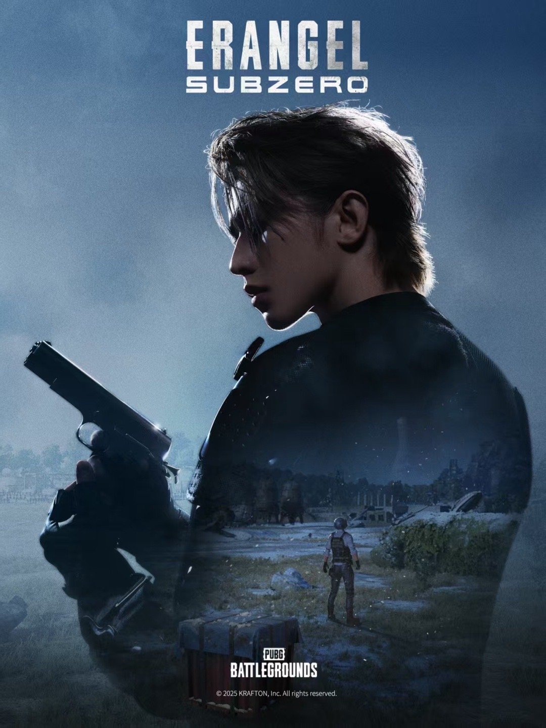 蔡徐坤 PUBG蔡徐坤真的是太牛掰了啊！出任PUBG的代言人了啊！这个造型拍的真