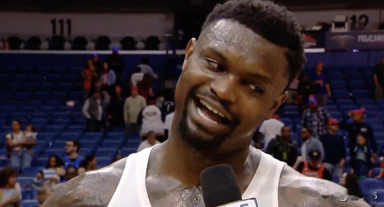 赢得对手尊重！胖虎锡安谈克莱：

“他可是克莱。”

“曾经单节37分的男人。”