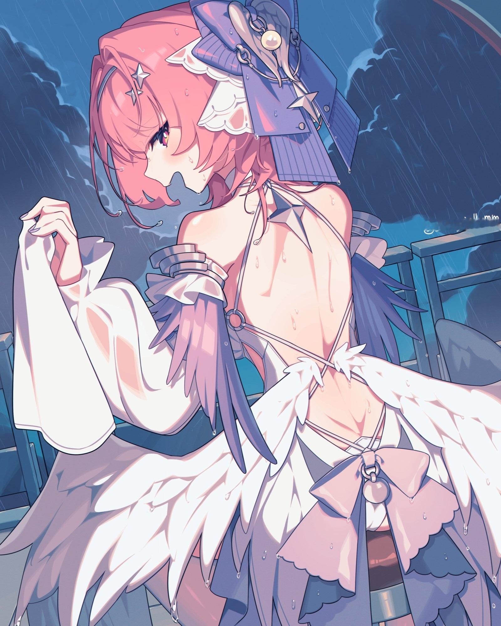 动漫“请帮忙擦一下…”画师：実梨pid：727274 