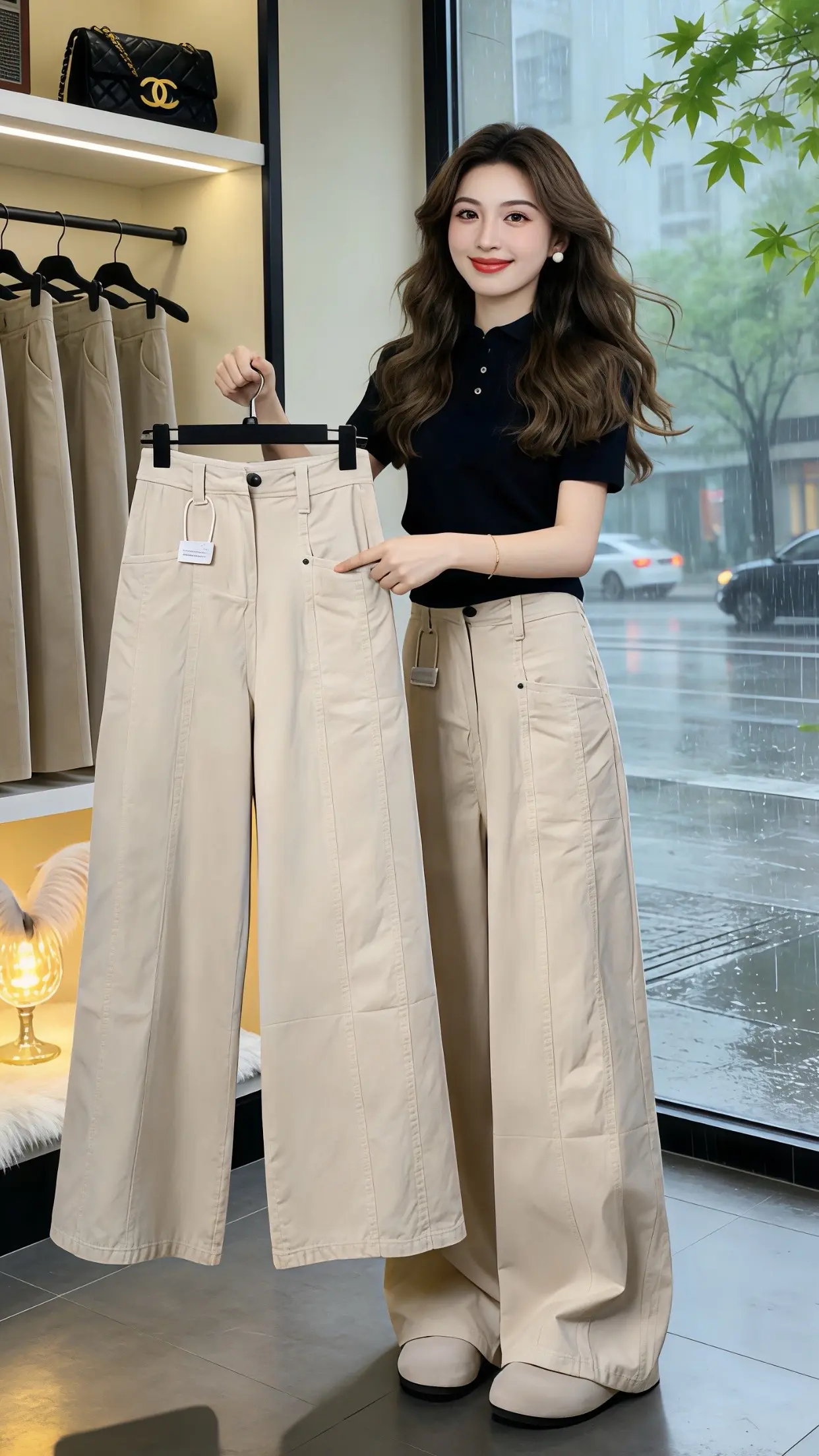 穿出自己的风格 工装牛仔裤 显瘦穿搭 直筒牛仔裤 春款上新