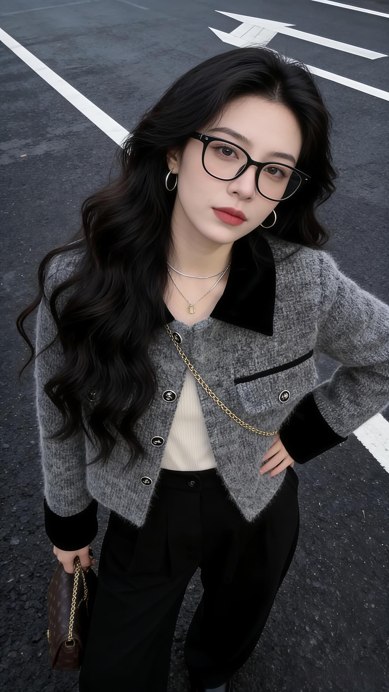 外套气质穿搭 想看看你的春日look 韩系穿搭