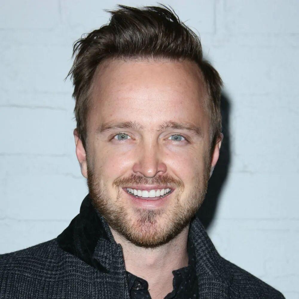 Aaron Paul 和他的妻子 Lauren Parsekian 以及两个孩子