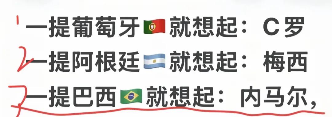我想说一下，一提到巴西就想到大罗小罗。大家有什么意见呢？[作揖][玫瑰]