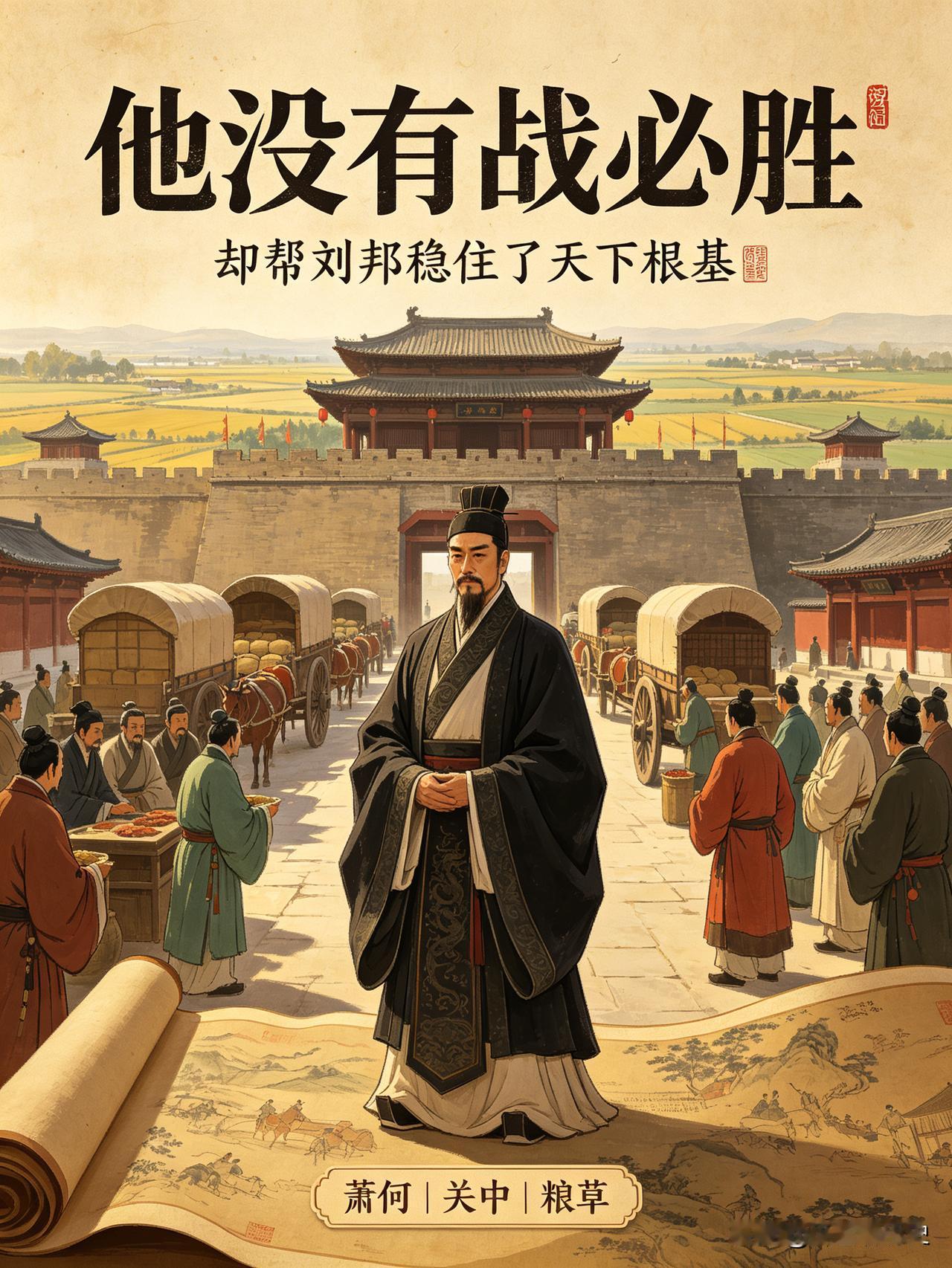 萧何抢老百姓的地，刘邦为啥反倒笑了

刘邦打下天下，给功臣排座次。萧何排第一，韩