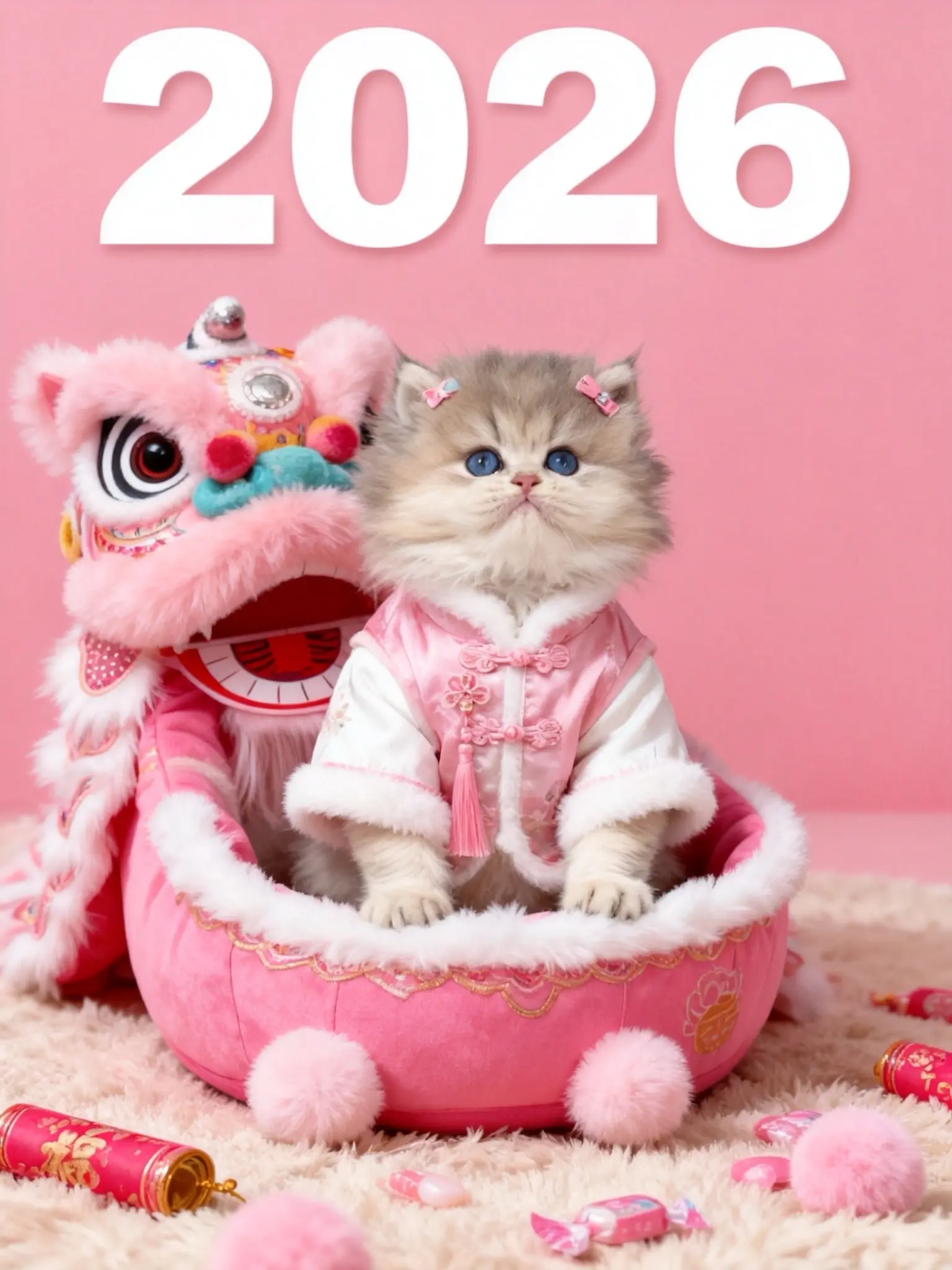 ai创作 蓝金渐层 金渐层幼崽