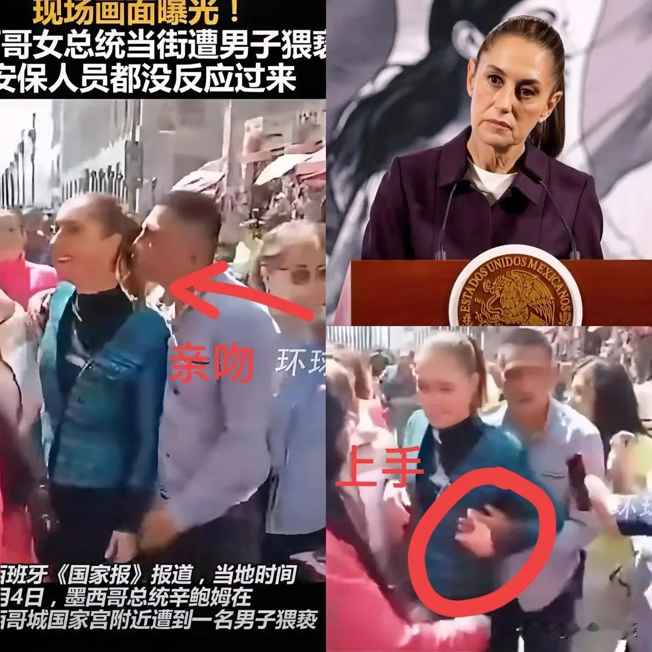 都知道墨西哥乱，但女总统当街被猥亵这事儿，还是刷新了三观。这已经不是一般的治安问